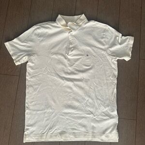rag & bone Off-White Polo Shirt